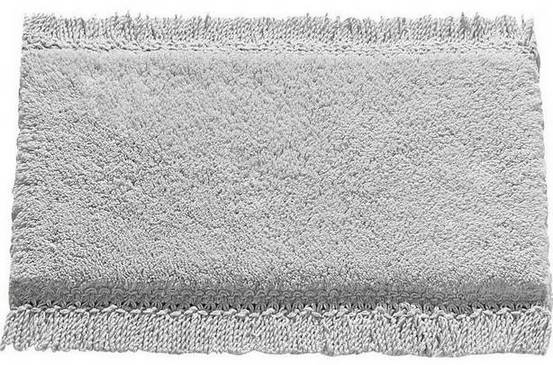 1 St BADEMATTE 80 x 150 GRAU FRANSEN BADTEPPICH VORLEGER MATTE TEPPICH