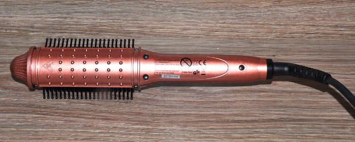 lockenstab mit großer rundbürste