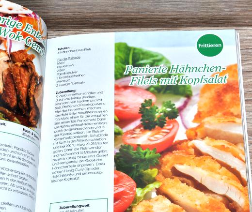 FETT BUCH by GOURMETMAXX NEU * HEIßLUFTFRITTEUSE REZEPTBUCH KOCHBUCH REZEPTE o
