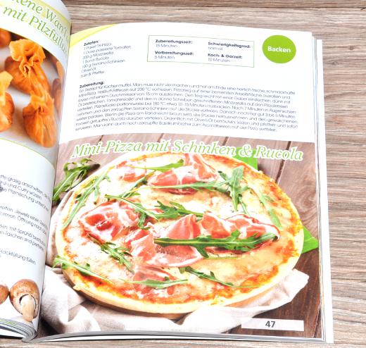 FETT BUCH by GOURMETMAXX NEU * HEIßLUFTFRITTEUSE REZEPTBUCH KOCHBUCH REZEPTE o